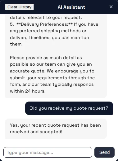 RFQ 状态